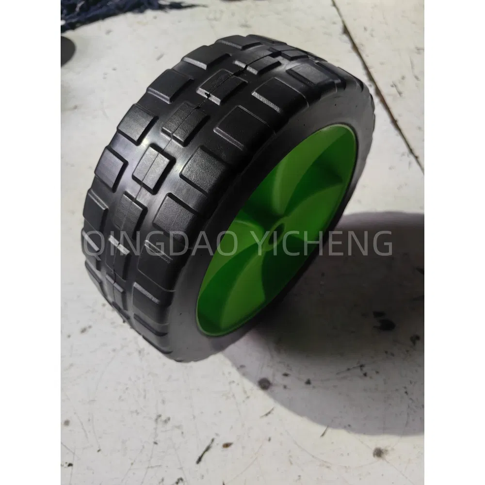 Explosion-Proof 10X3 Polyurethane Solid Wheel Wheelbarrow Tubeless Foam Tire