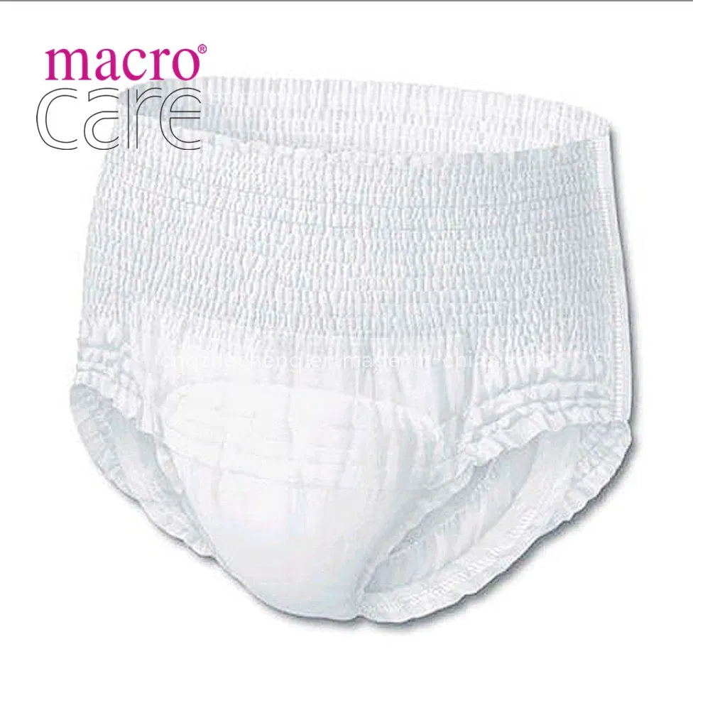Macrocare OEM Good Quality Panty Style Disposable Adult Pull up Diaper
