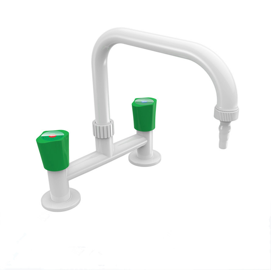 Laboratory Double Outlet Faucet for Safety