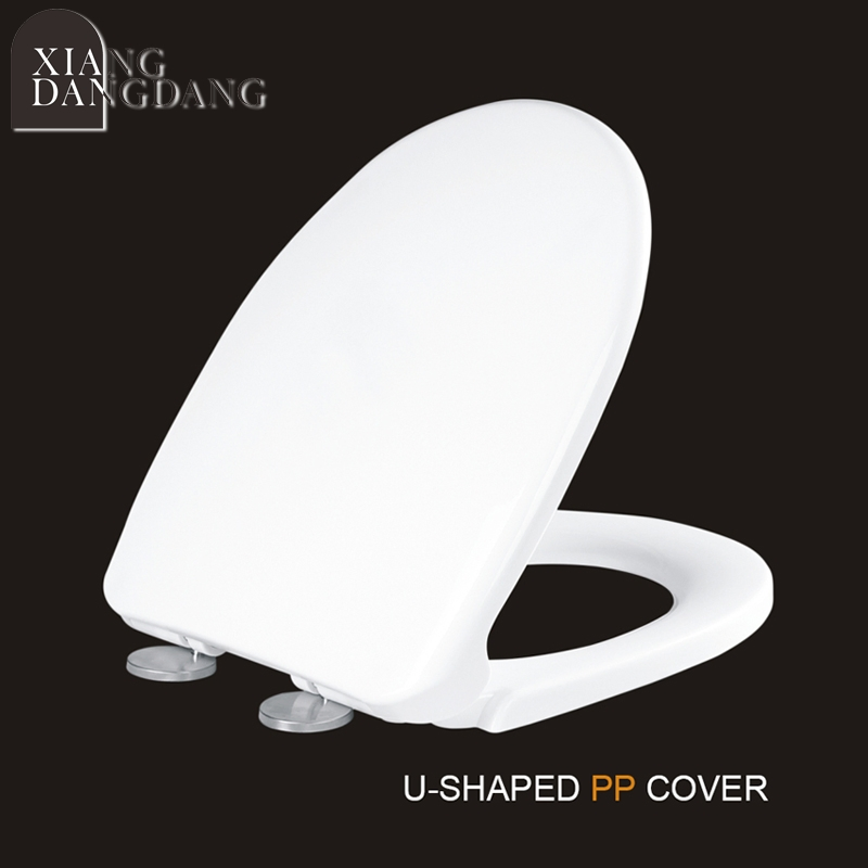 Quiet Close Eco Friendly Glossy Toilet Seat with Cover