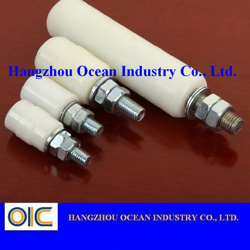 White and Black Sliding Gate Nylon Roller
