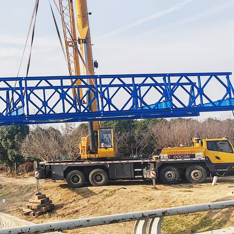 Steel Iron Truss Bridge with CB321 Model Qualification ISO