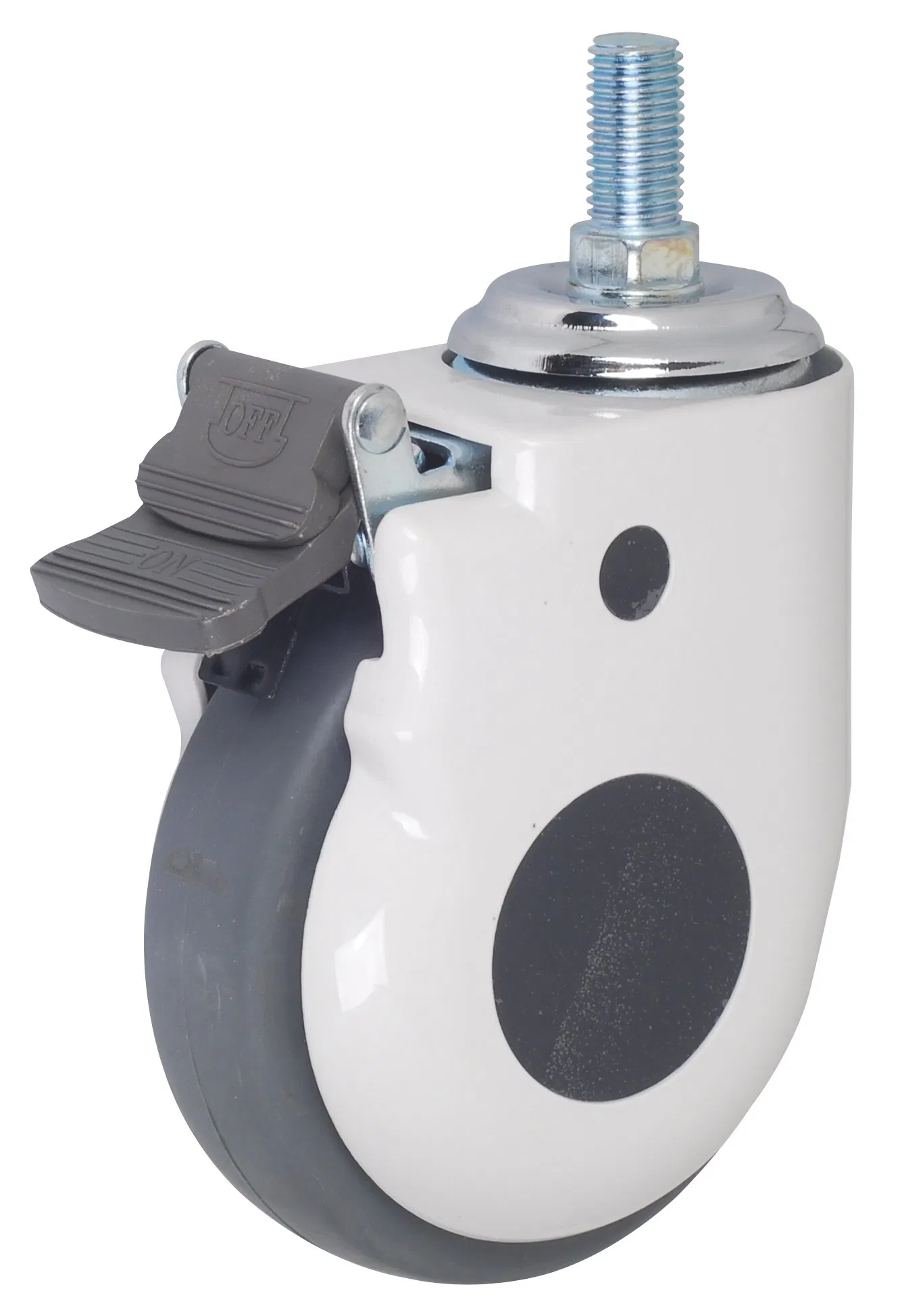 Heavy-Duty Hospital Bed TPR Caster Wheels for Smooth Mobility