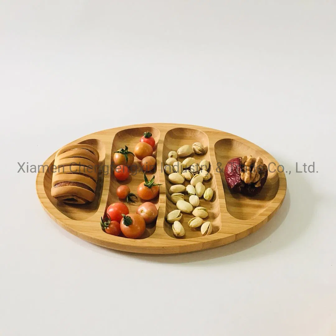 Sustainable Bamboo Feeding Tray for Eco-Conscious Kids' Meals