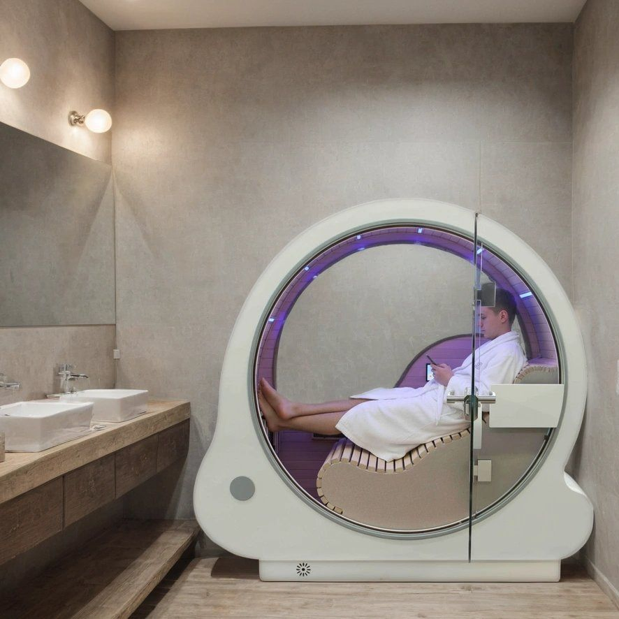 Инфракрасная сауна с кислородной камерой