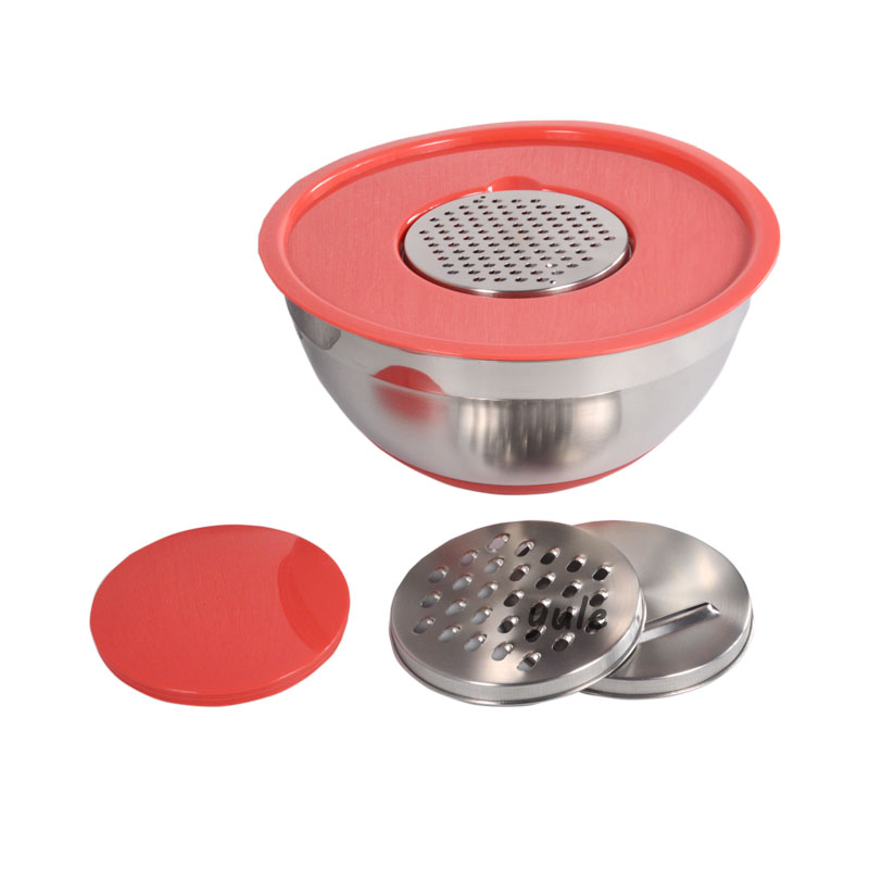 Kitchen Utensils Baking Salad Bowl Stainless Steel Mixing Bowl