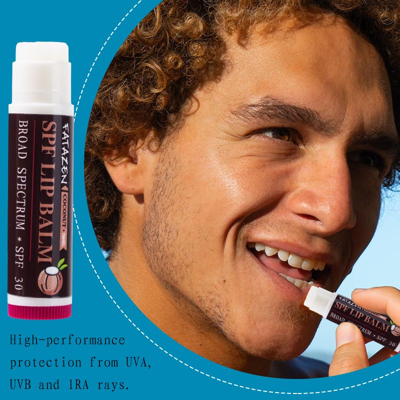 Private Label Natural Organic Lip Sunscreen Products Moisturizing Coconut Sunscreen Lip Stick