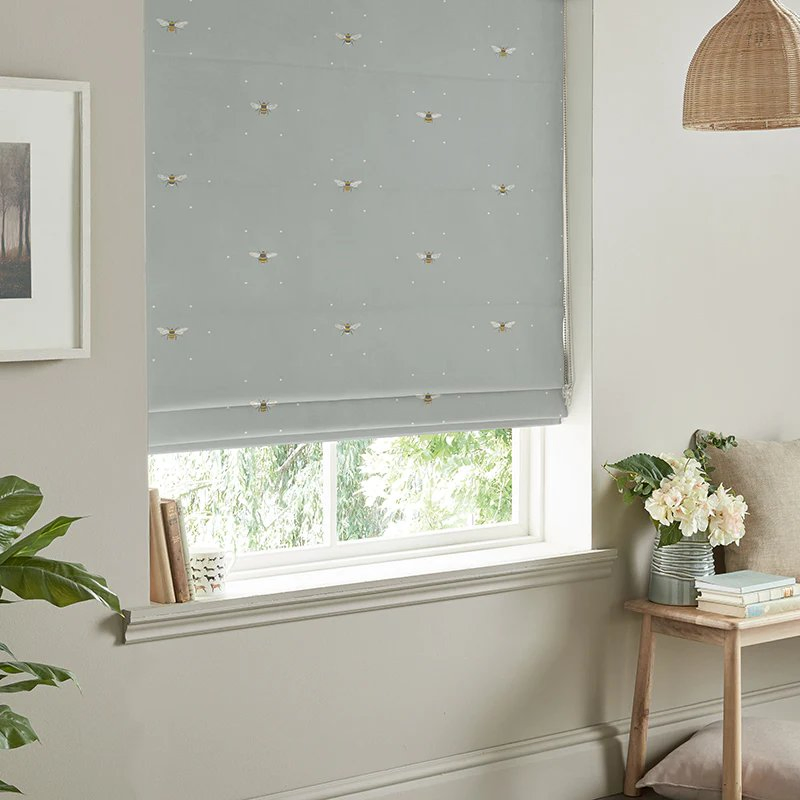 Colorful Curtain Customized Roman Blinds Window Shading