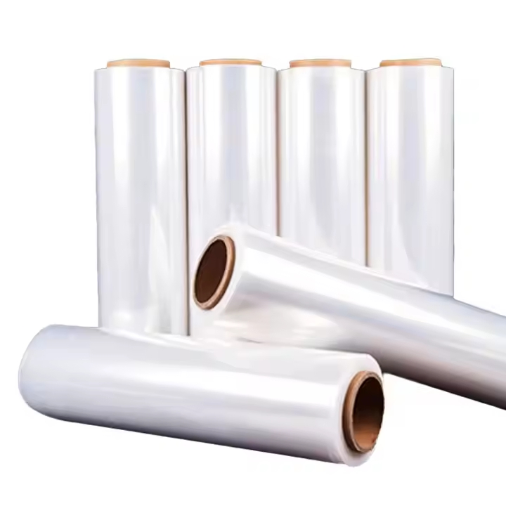 Custom Cheap China Wholesale Plastic Materials Price Mini Roll Wrap and Packaging Pallet Stretch Film
