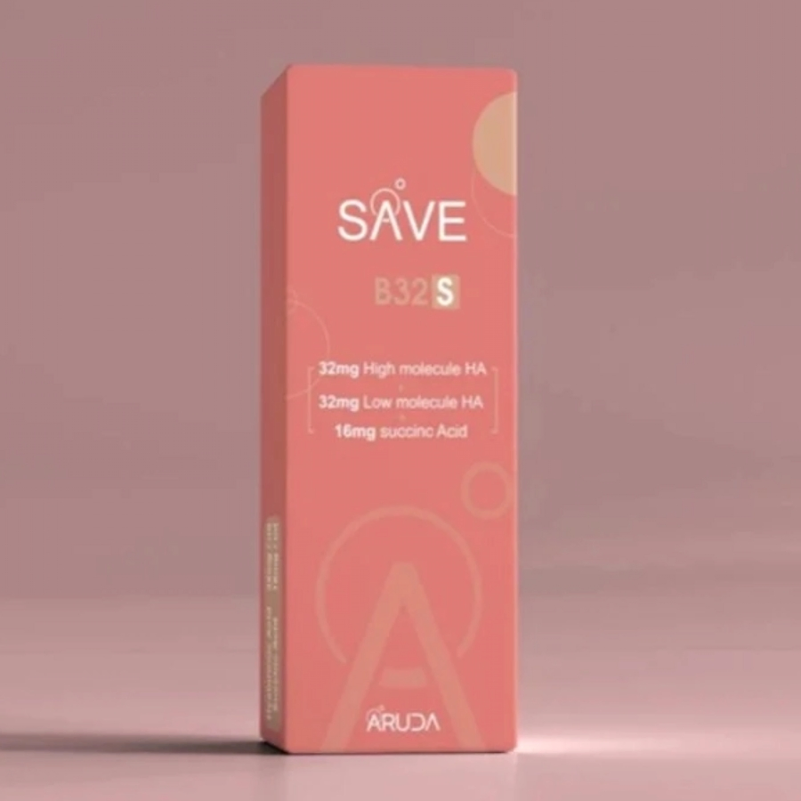 Save B32 Skin Booster High Law Molecular Ha 2.5ml