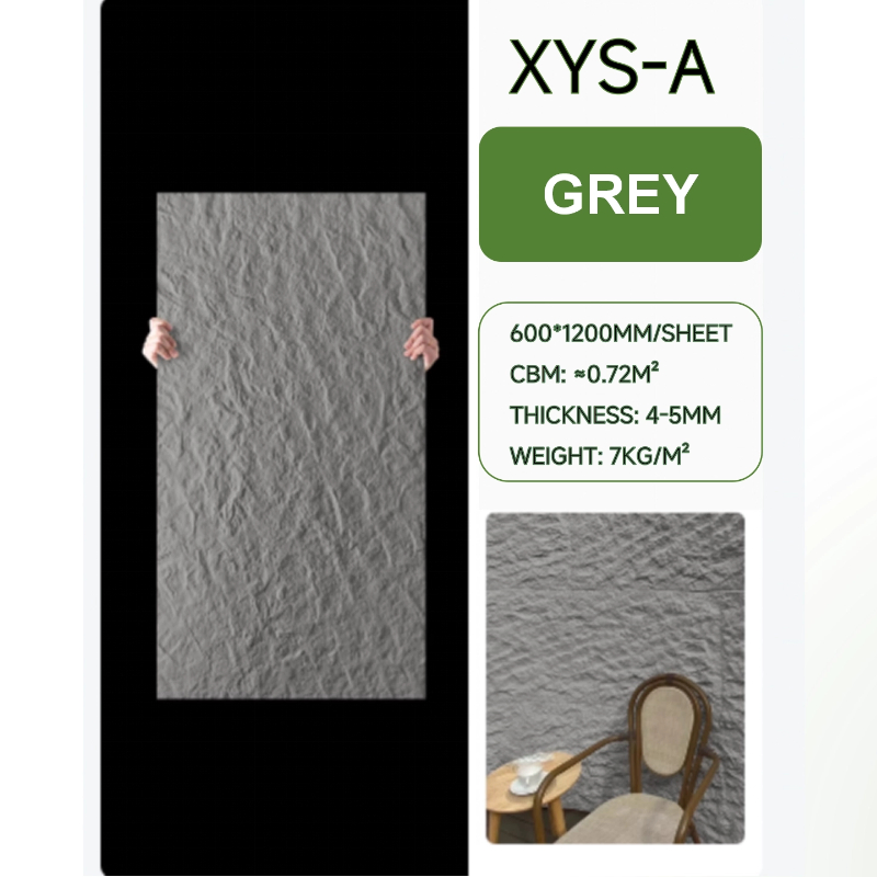 Elegant Interior/Exterior Wall Covering Veneer Soft Stone Cladding Mcm