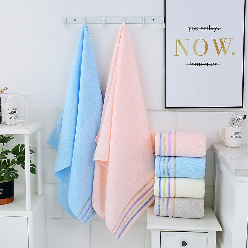 Wholesale Disposable Towel Custom Bath Towel Cotton Woven Fabric Salon Clean Face Towel