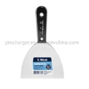 Professional 4" Painting Scraper with Wooden Handle, Carbon Steel Putty Knife