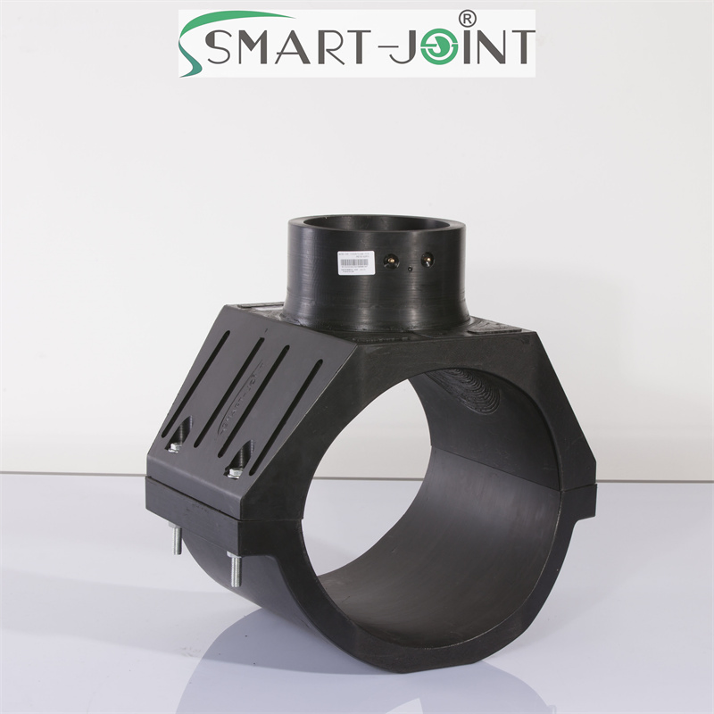 Durable HDPE Saddle Reducing Tee for Large Branch Connections