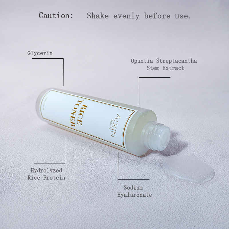 Beauty Cosmetics Skin Care Moisturizing Improve Skin Elasticity Rice Face Toner