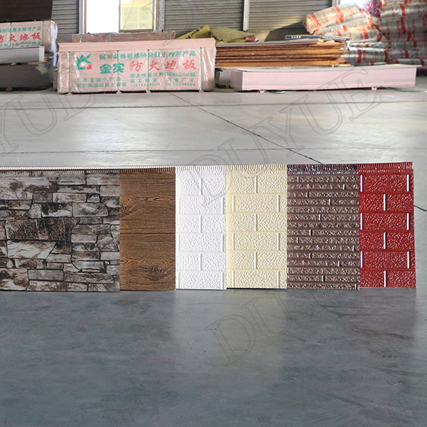 Sandwich Panel PU / Polyurethane / Siding / Polyurethane / Metal Carved Sandwich Panel / Fire Prevention Carved Panel