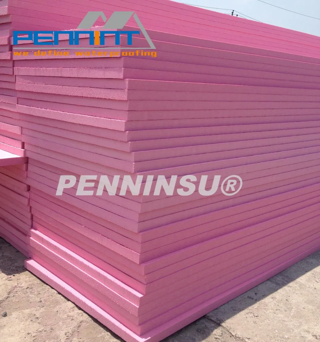 Colorful Plain/Grooving Type XPS Foam Insulation Board for Construction