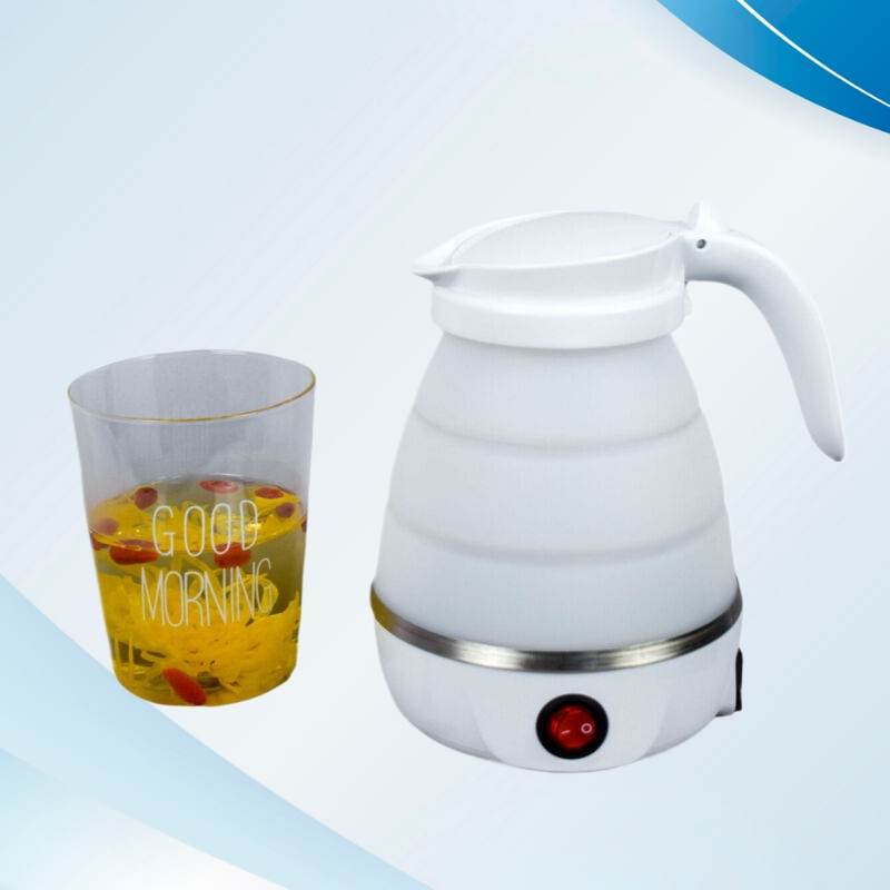 Smart Foldable Electric Kettle with Auto Shut-off Feature