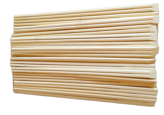Disposable Hygienic Packaging Chopsticks for Restaurant Standard Length Twin Round Bamboo Tensoge Chopstick