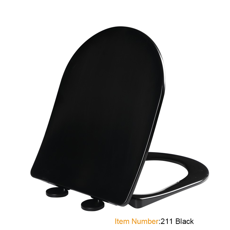 Slimline Easy Clean Easy Install Toilet Seat with Cover