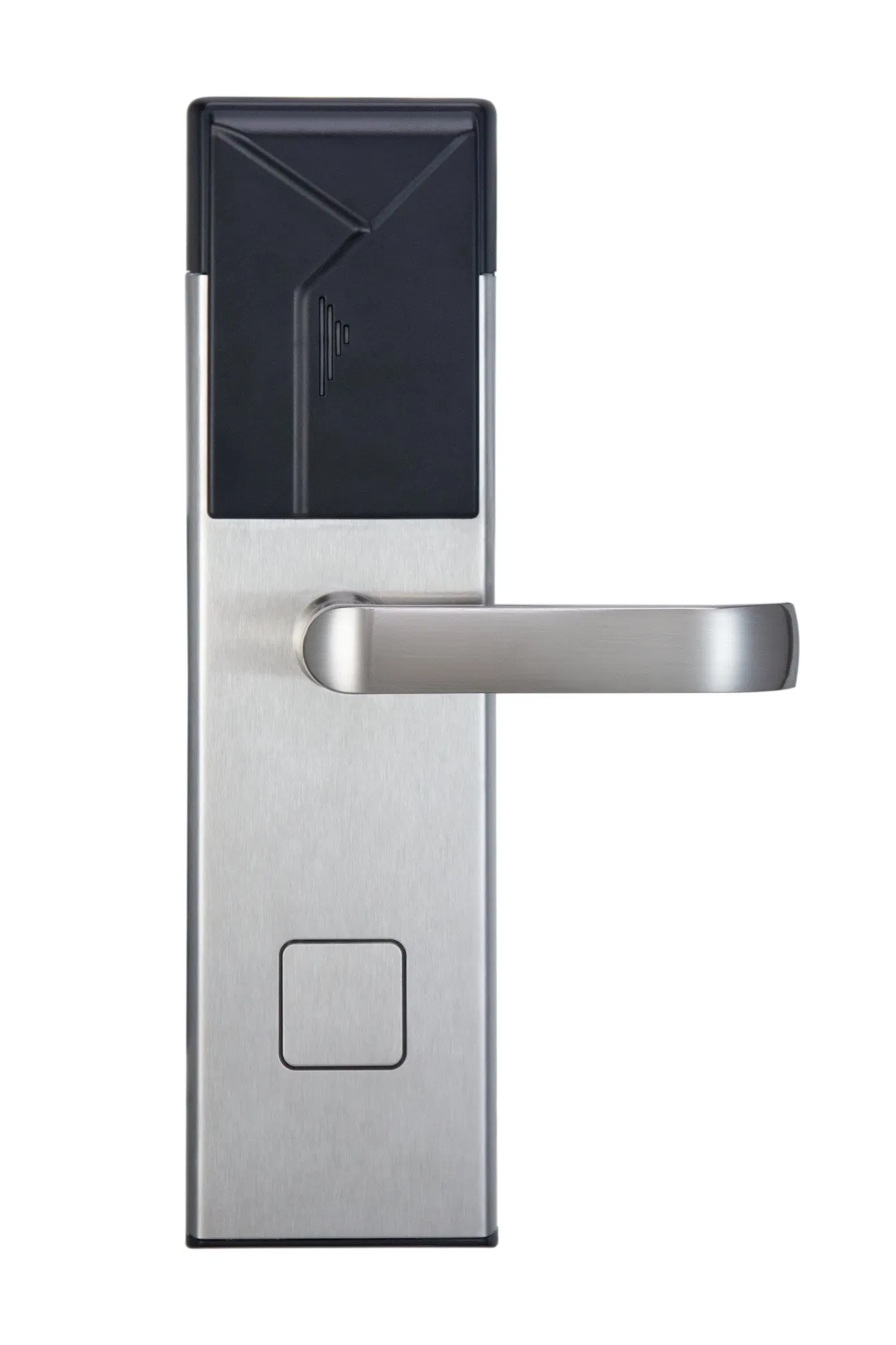 IC Card Key Antitheft Electronic Door Handle Locks for Hotel Guest Room