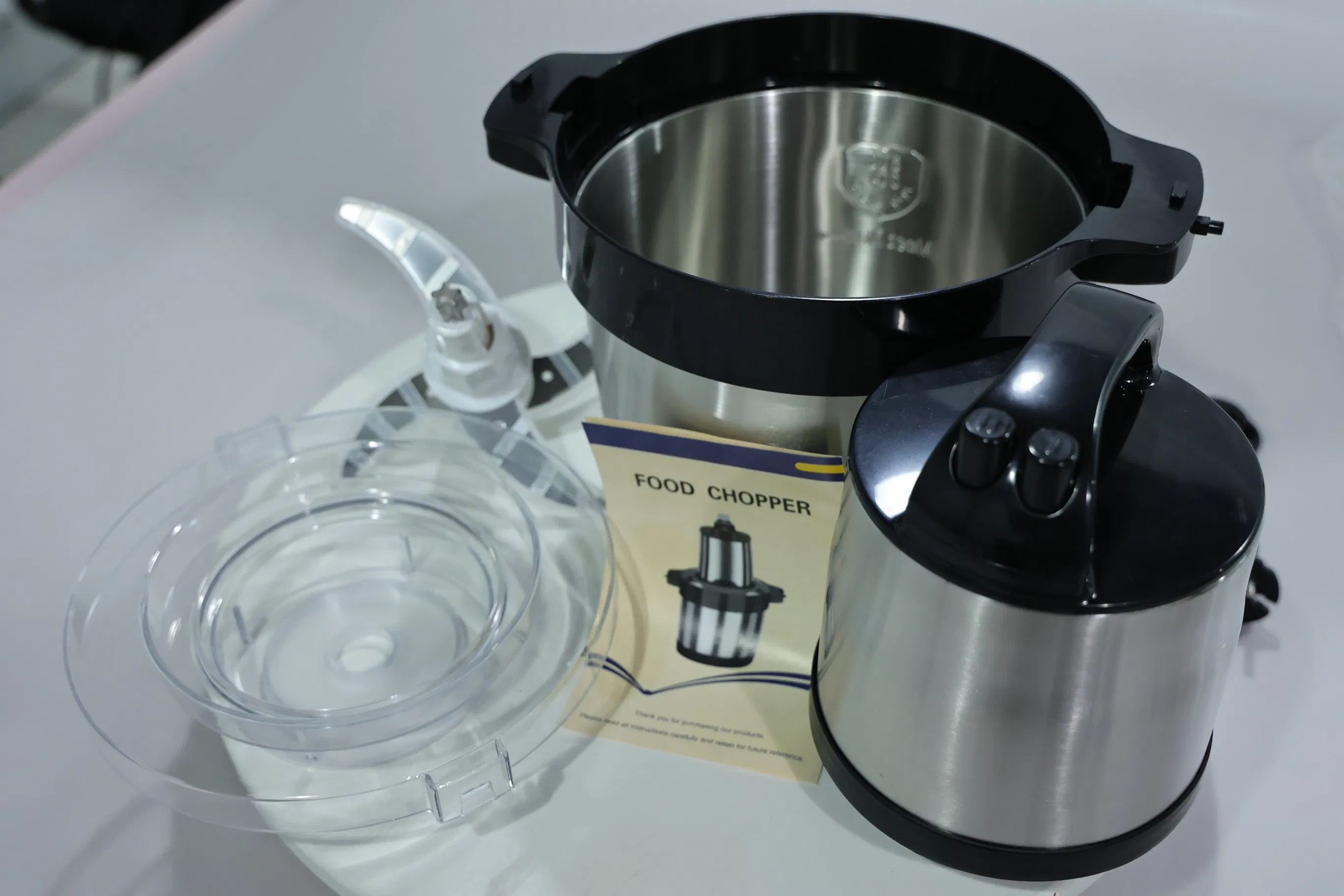 High-Speed Kitchen Electric Stainless Steel Chopper Blender Grinder Multifunction PRO Frequency for Meat Vegetable Household