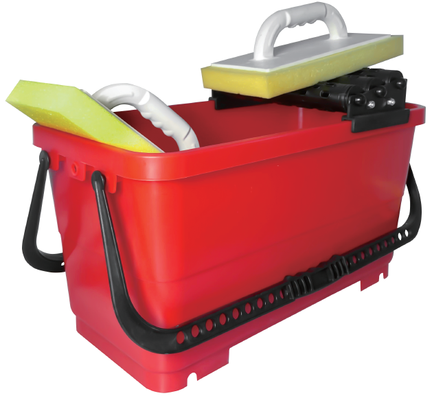 Ultimate 24L Plastic Bucket and Sponge Grout Cleaning Kit