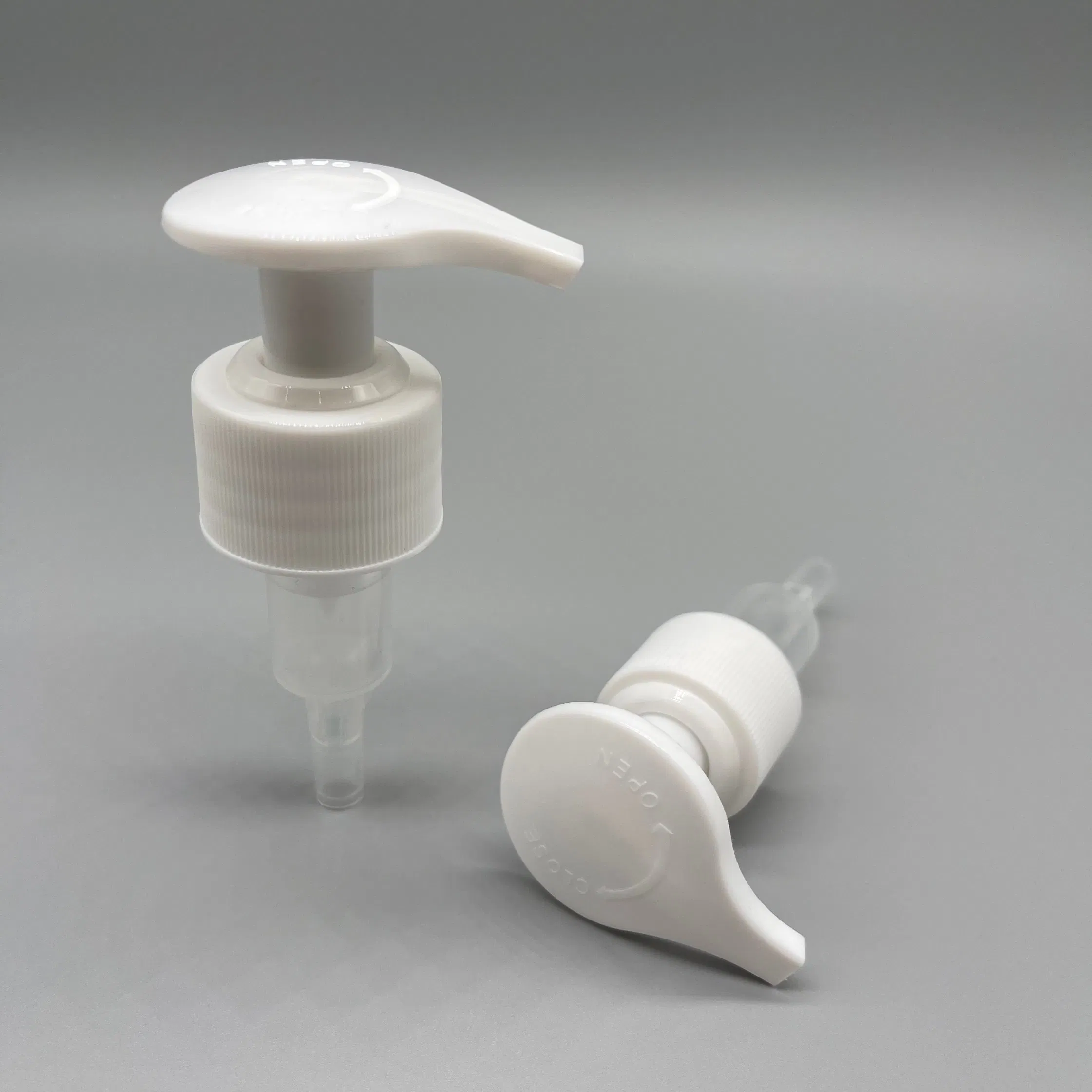 on-off Lotion Pump Higher quality Outside Spring with Aluminum Shell