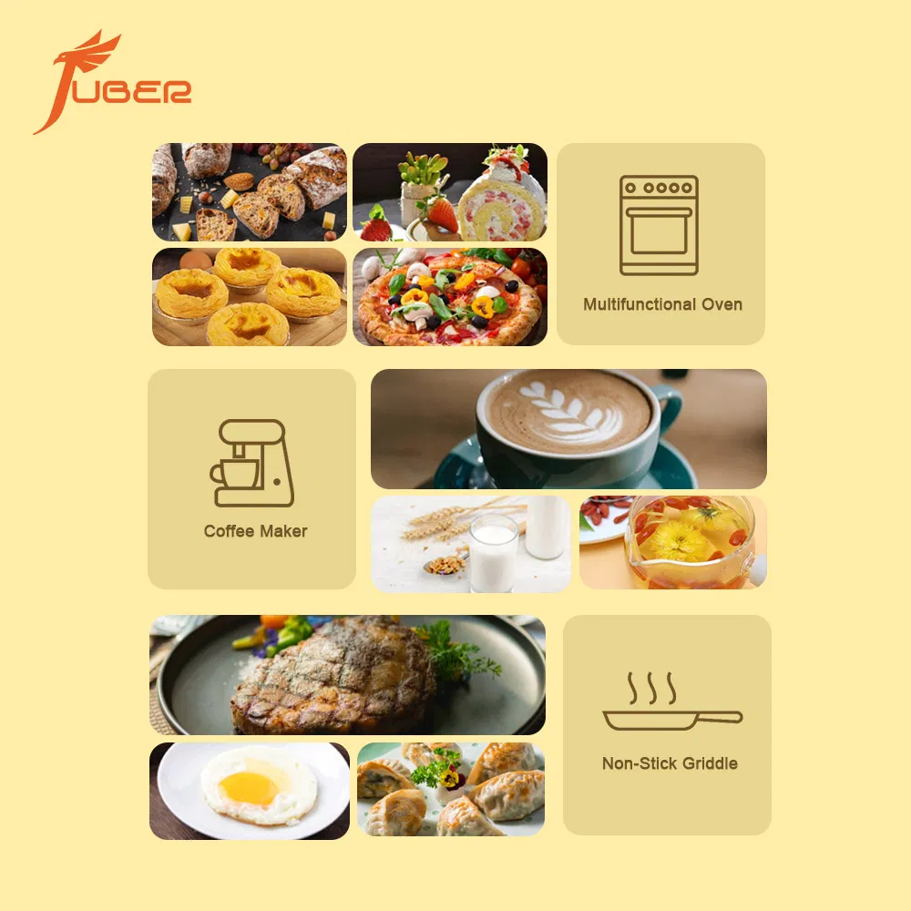Popular Design Stainless Steel 3 in 1 Breakfast Maker