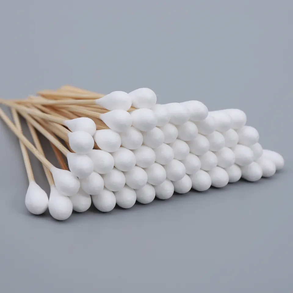 Holt Sale Environmentally Friendly Bamboo Sticks Cotton Buds Swabs