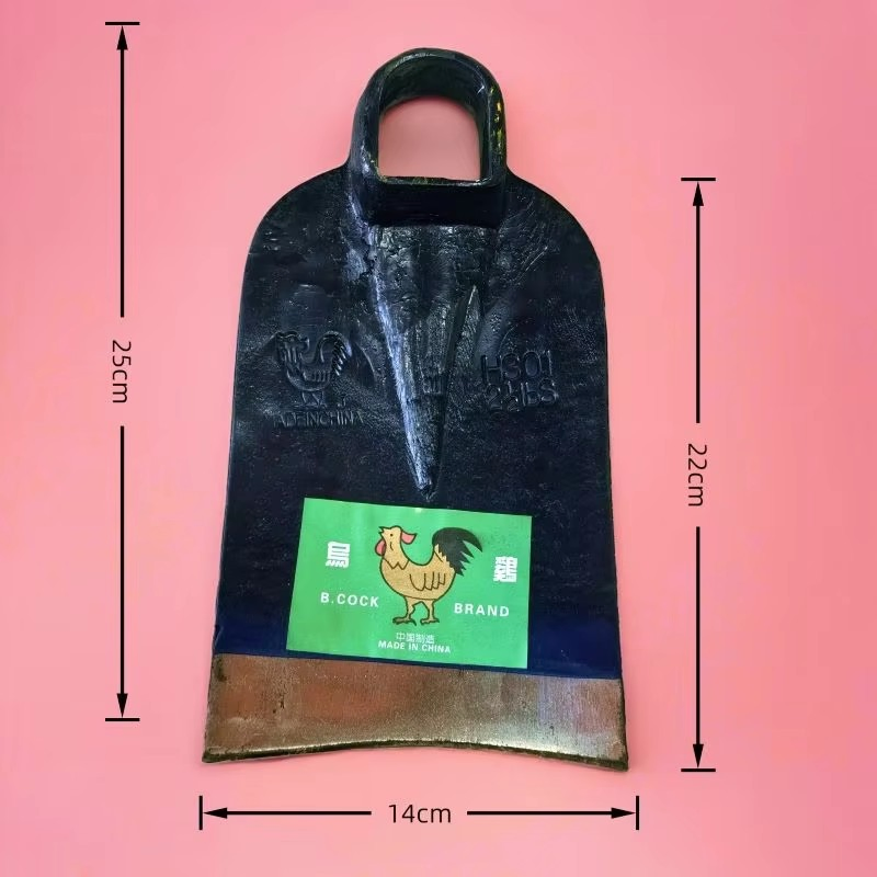 Wholesale Direct Sales Customized Railway Steel Head Garden Agricultural Hoe Farming Tool