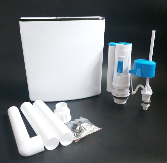 Fluor Dual-Flush Toilet Water Tank High Standard Plastic Bathroom Sanitary Ware