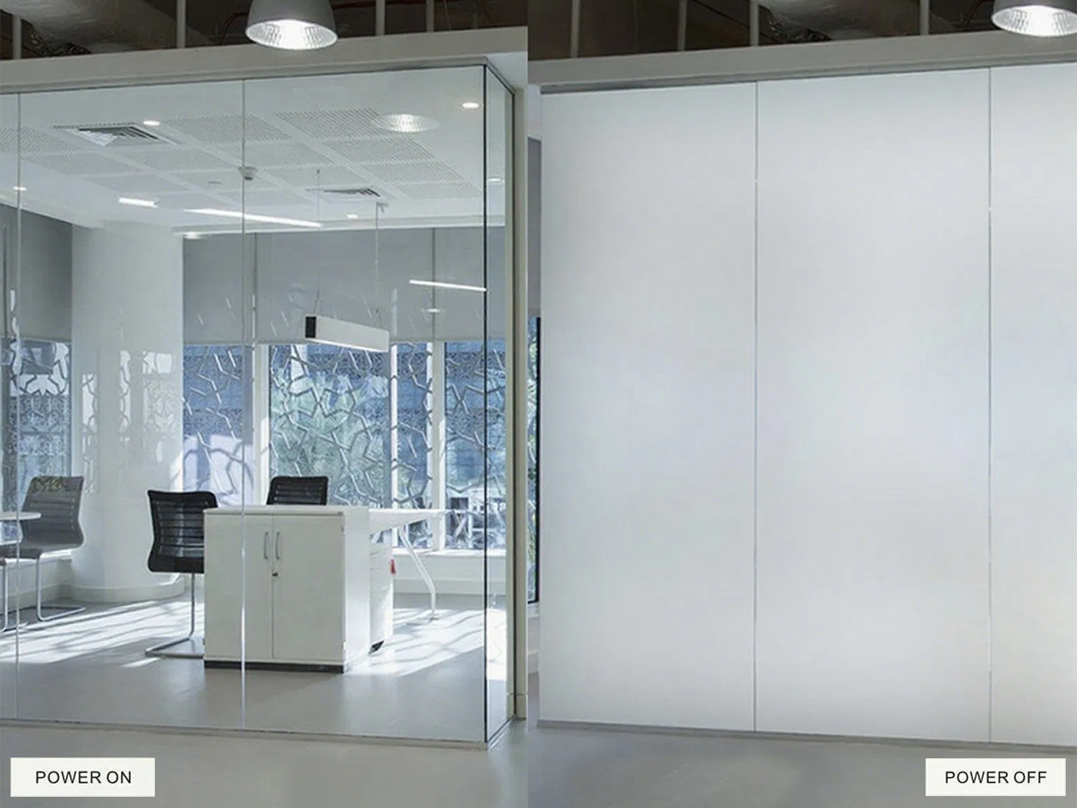 Intelligent Dimming Electronic Privacy Smart Switchable Pdlc Film Glass