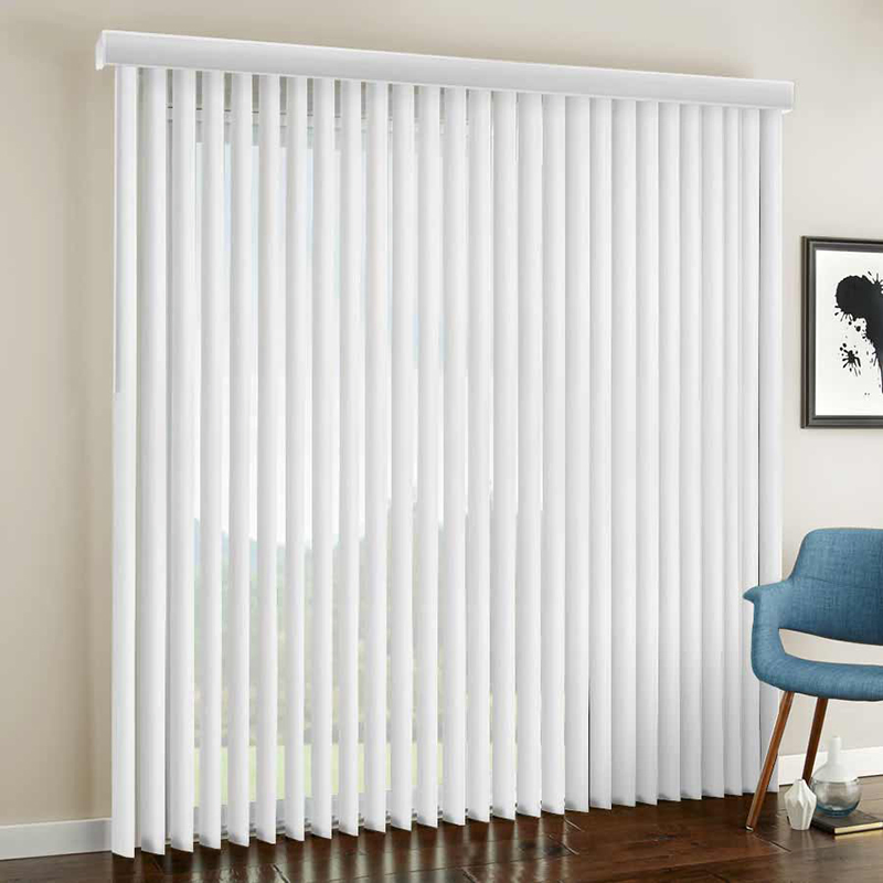 3.5 Inch Vinyl PVC Vertical Blinds for Door Deco