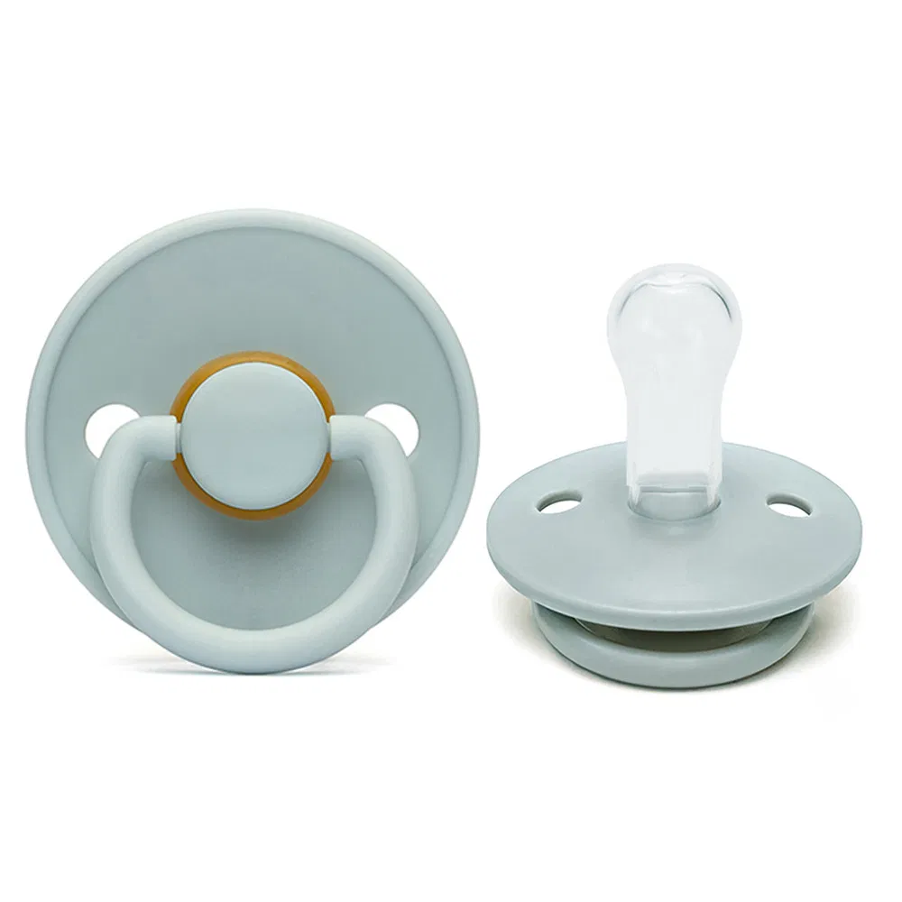 The Latest Hot Baby Soothers Ultra-Soft Sleepy Food-Grade Flat Head Silicone Pacifier