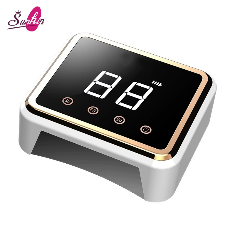 New Touch Screen Cordless LED Nail Lamp Nail Salon Use UV Gel Curing Nail Dryer