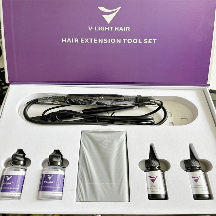V Light Hair Factor 2024 Most Popular Direct Sale Hair Extension Tool V Light Hair Extensions