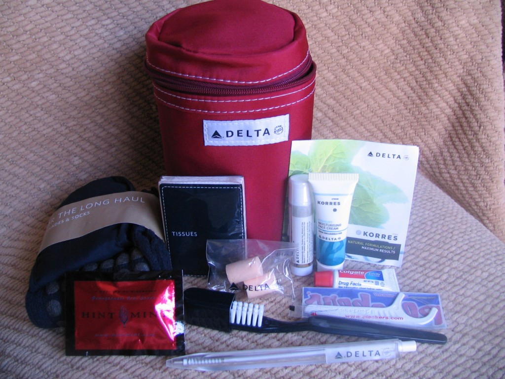 Amenity Airline Bag Business Class Amenity Kit for Airlines