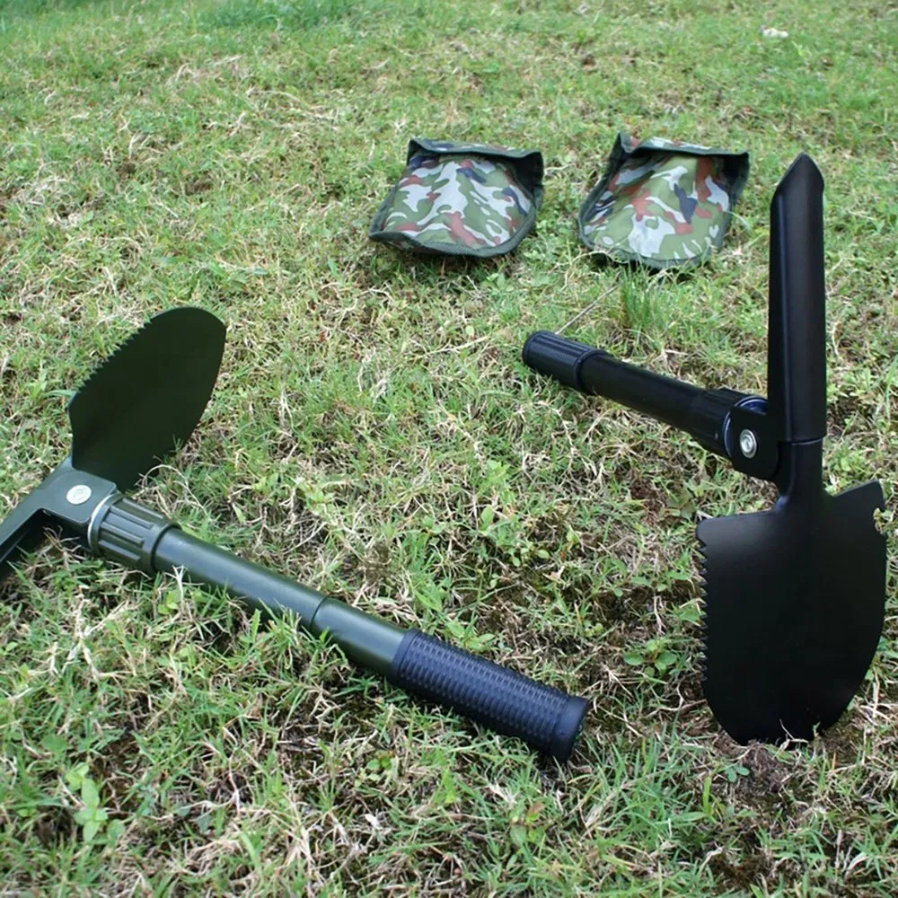 Folding Shovel for Camping Accessories, Roadside Survival Gear Wyz25100