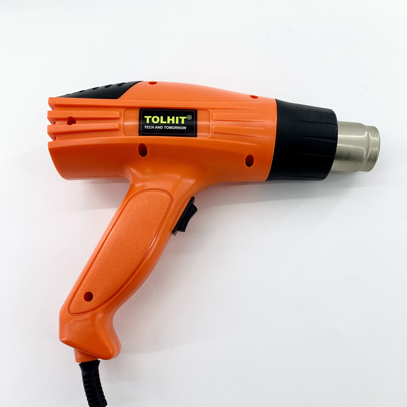 2000W Portable Mini Electric Heat Gun Industrial-Grade Adjustable Temperature Hot Air Gun