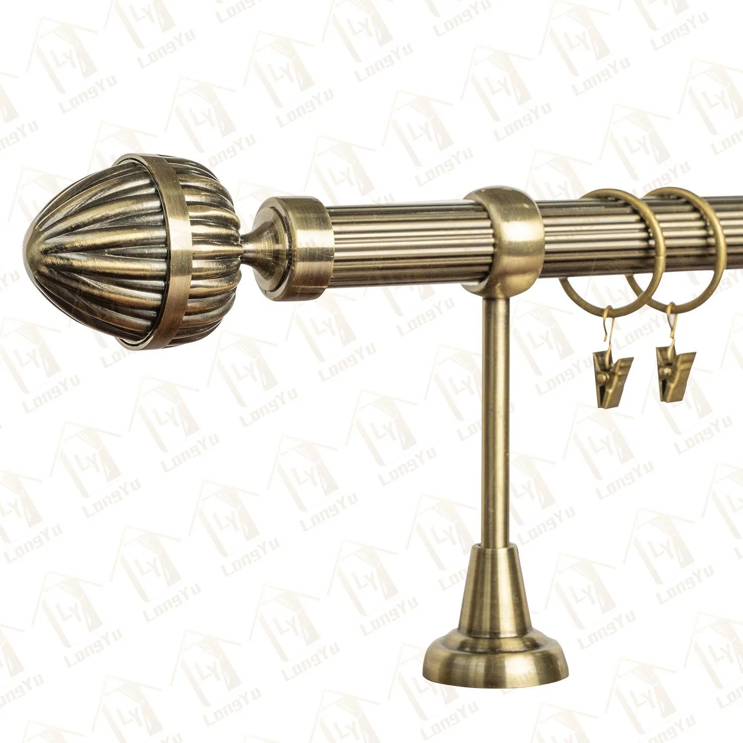 Spot Supply High Satisfaction Aluminum Existing Goods Multi-Function Factory Outlet Innovation Curtain Rod