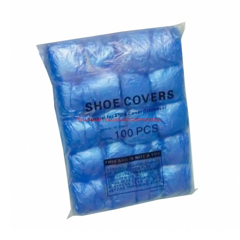 Manufacturer Price T Buckle PE Plastic Shoe Cover