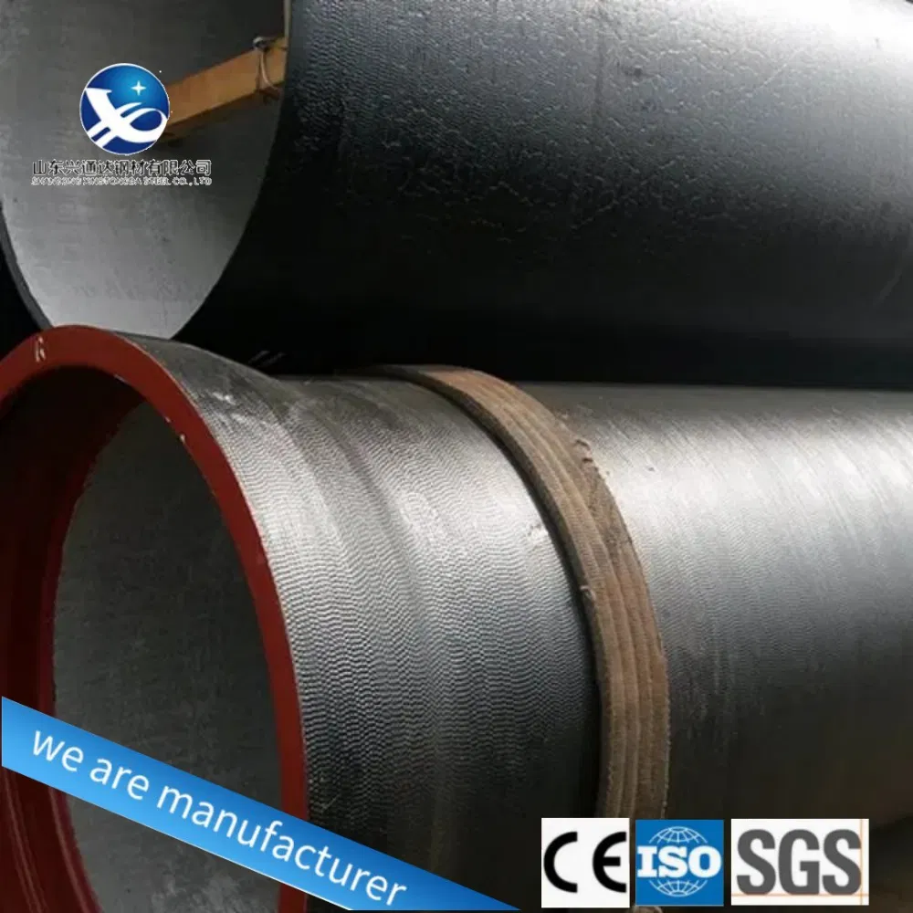 DN100 DN125 DN150 DN300 DN400 DN600 Ductile Iron Pipe for Underground Water Supply