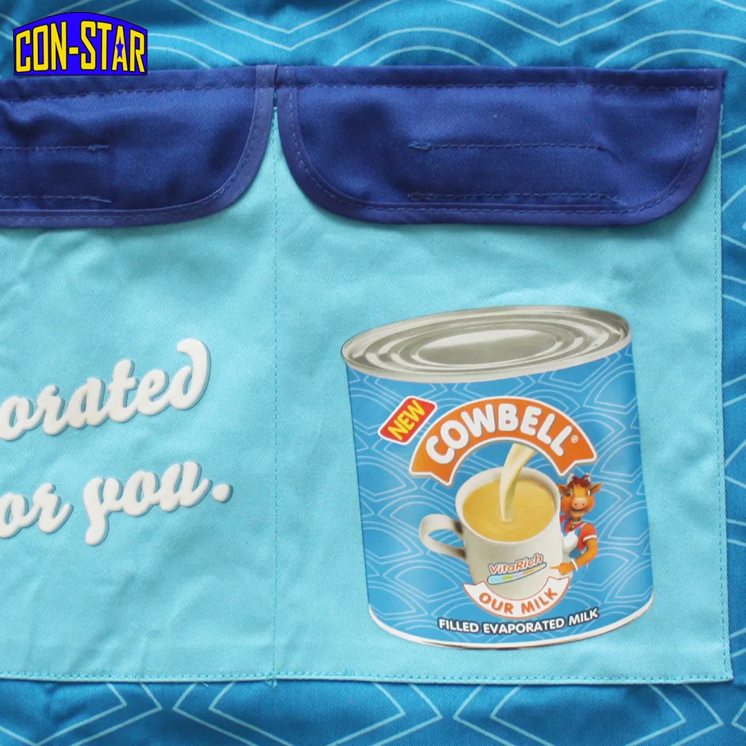 Customizable Tc Twill Apron for Sublimation and Silk Printing