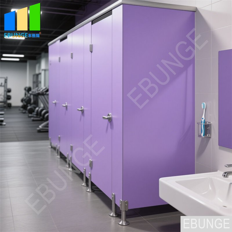Toilet Cubicle System for Bathroom Shower Room & Hospital Toilet Partition Stalls