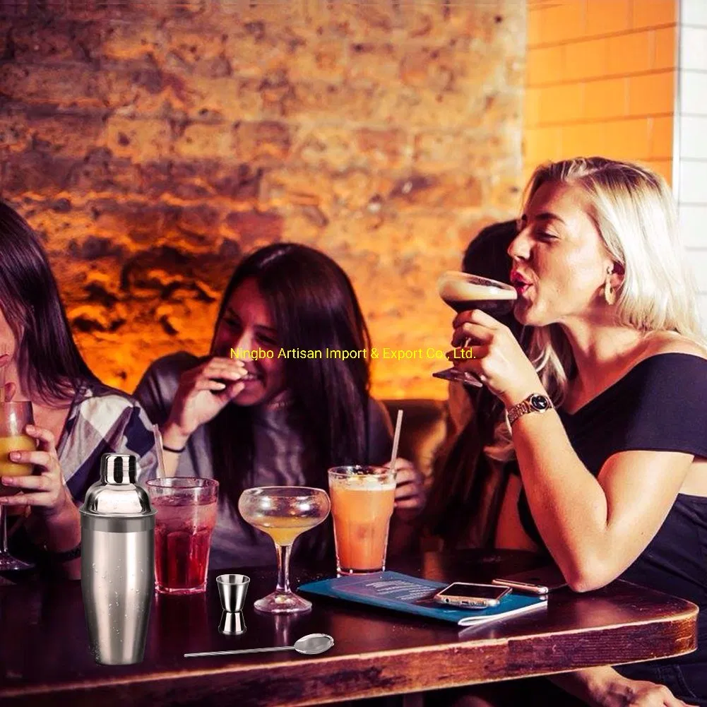 OEM 24 Oz Stainless Steel Martini Cocktail Shaker