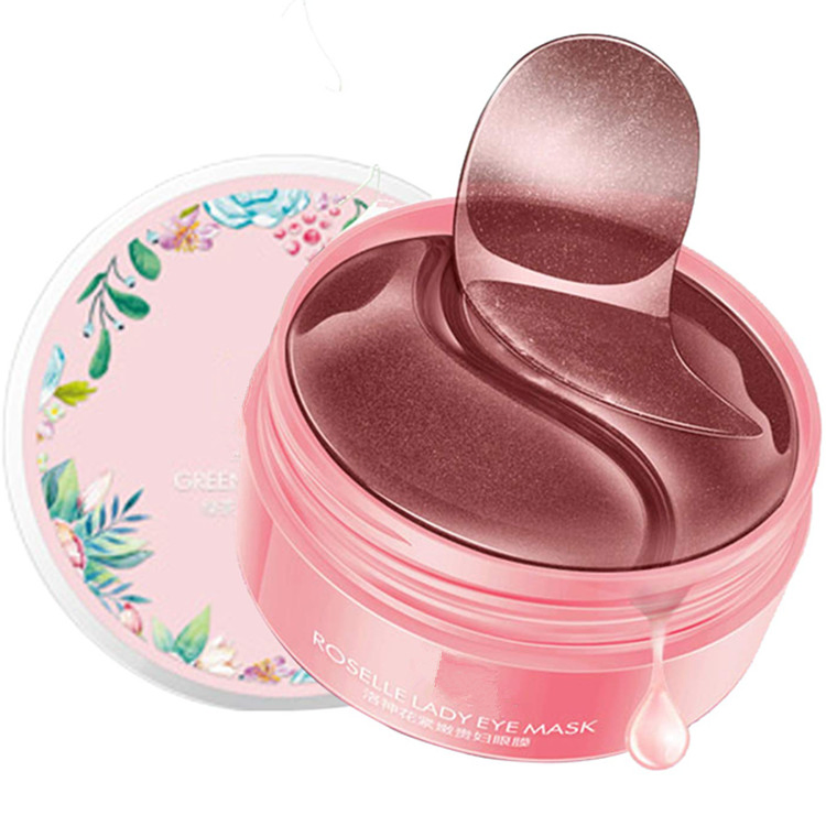 Premium Anti-Aging Wrinkle Rose Vitamin Collagen Firming Eye Mask