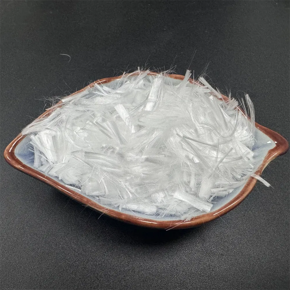 White Microfiber Polypropylene Fiber Monofilament for Engineering Projects