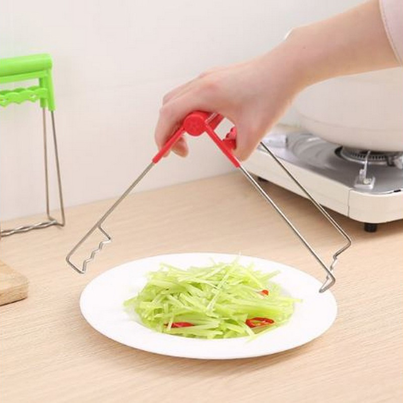 Practical Stainless Steel Bowl Picker Bowl Clamp