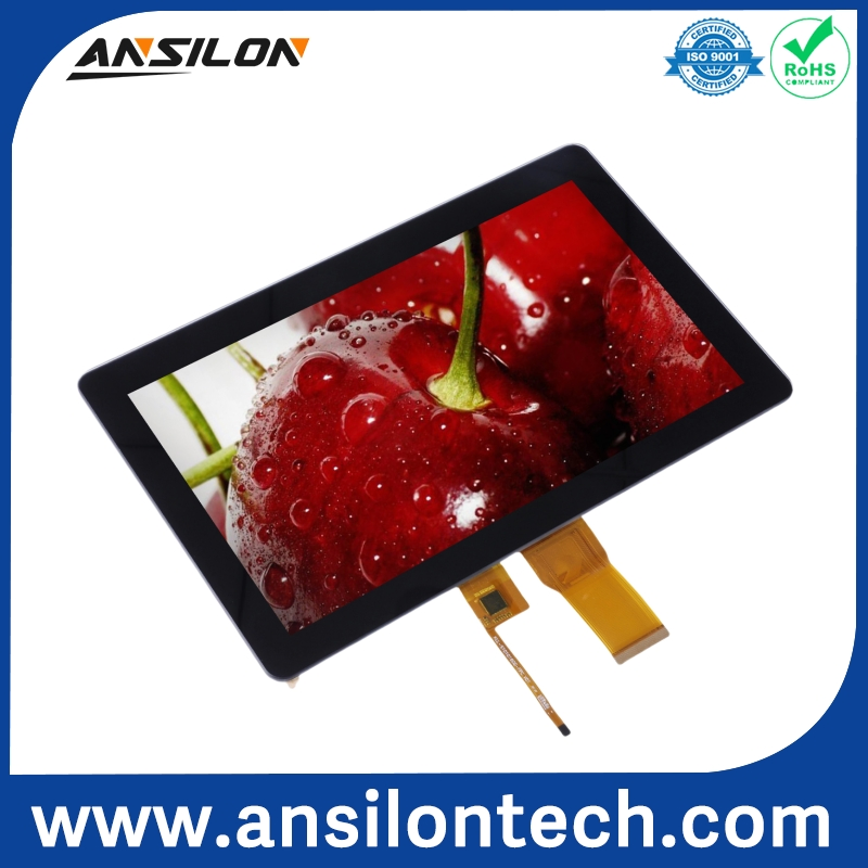 10.1 Inch 1024X600 IPS LCD TFT Display Module with Capacitive Touch Panel Optical Bonding
